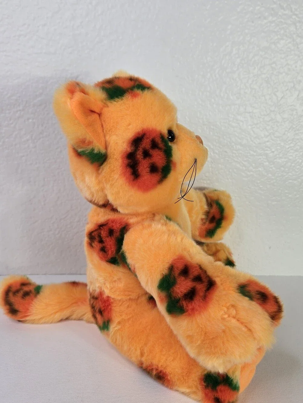Build A Bear Halloween Jack O Lantern Pumpkin Plush Kitty Cat‎ RARE 2008 Retired